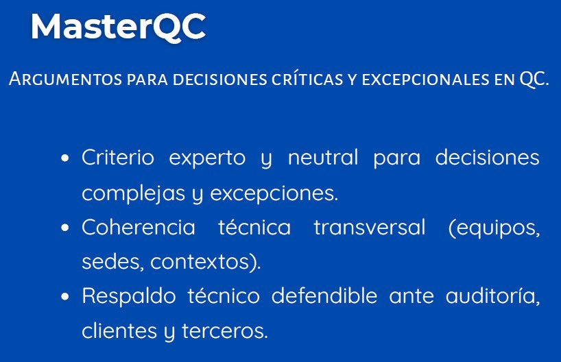 Master QC - Saber y Decidir